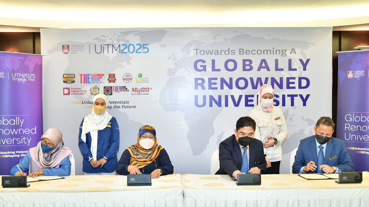 Majlis Menandatangani MoU antara UiTM dan PERKESO